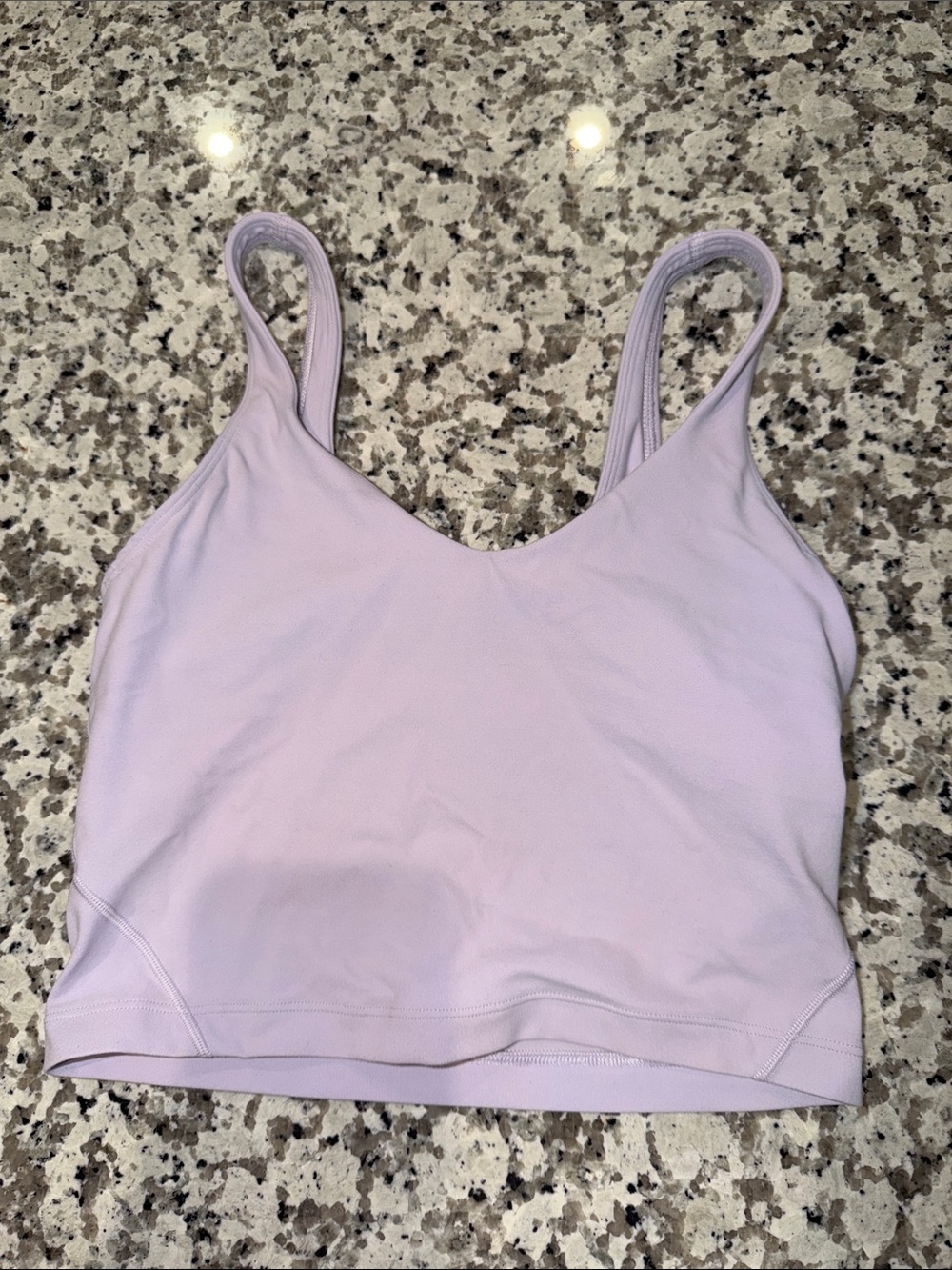 lululemon athletica Pastel Lilac Tank Sports Bra
